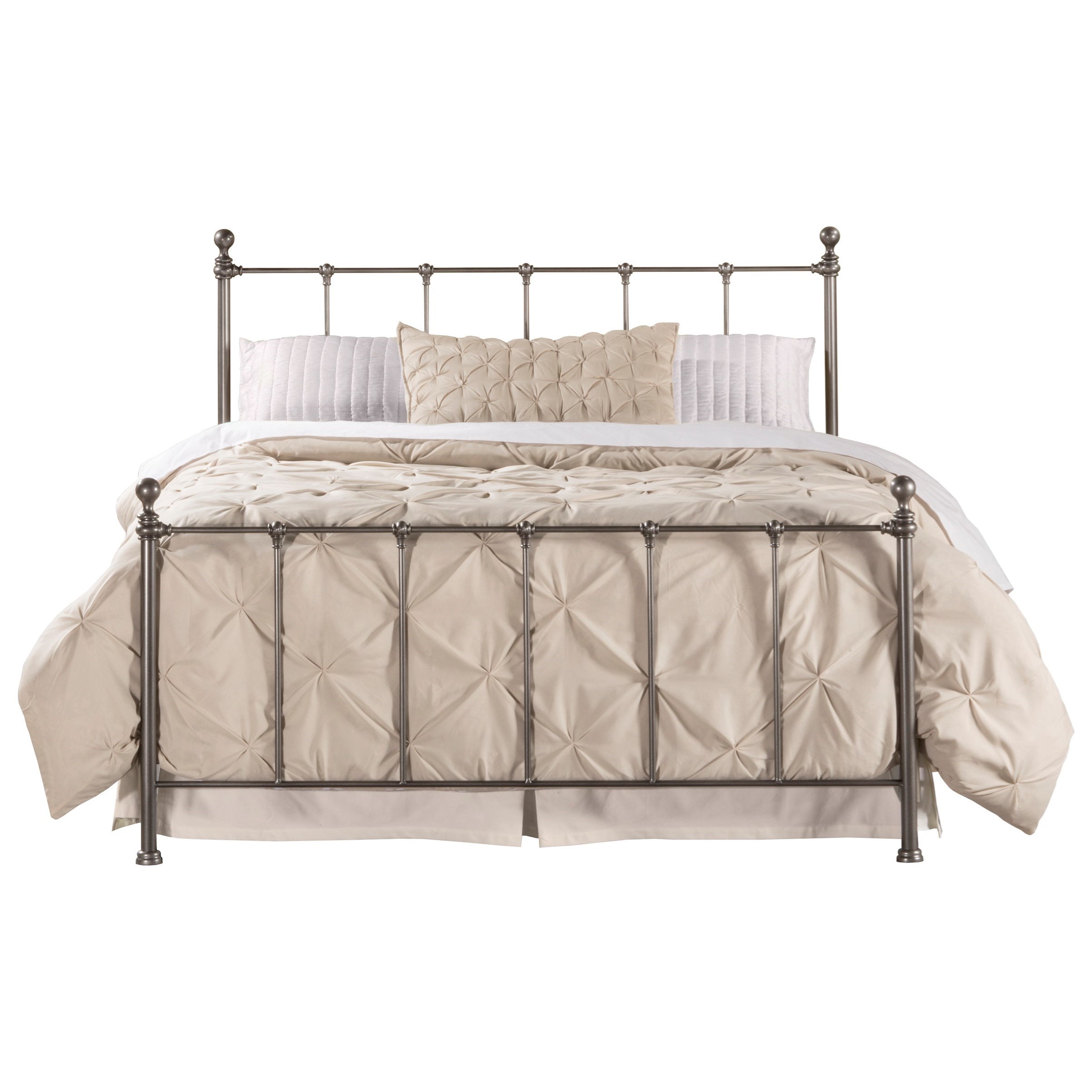 Hillsdale Metal Beds 1944QBF Queen Bed Set Bed Frame Included